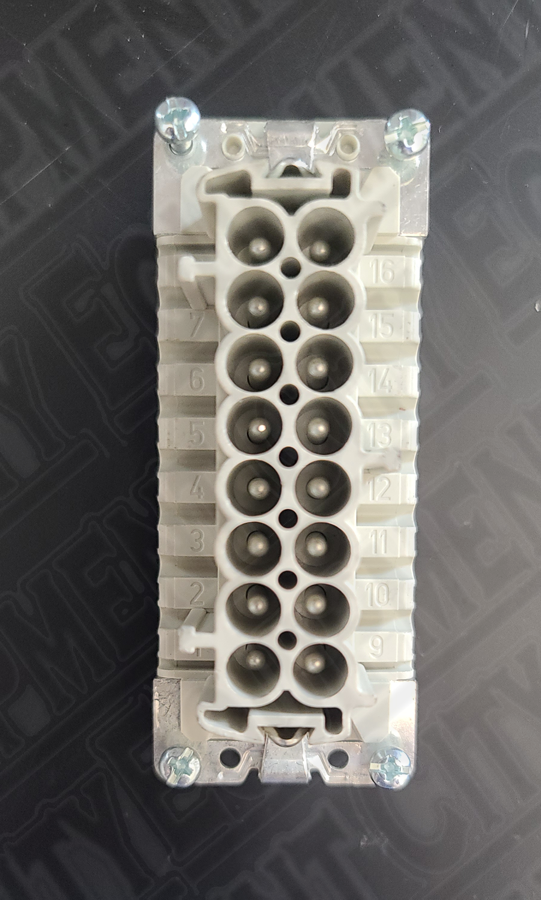 Rotary HP13-15 PLUG INSET 16 POLES 750V